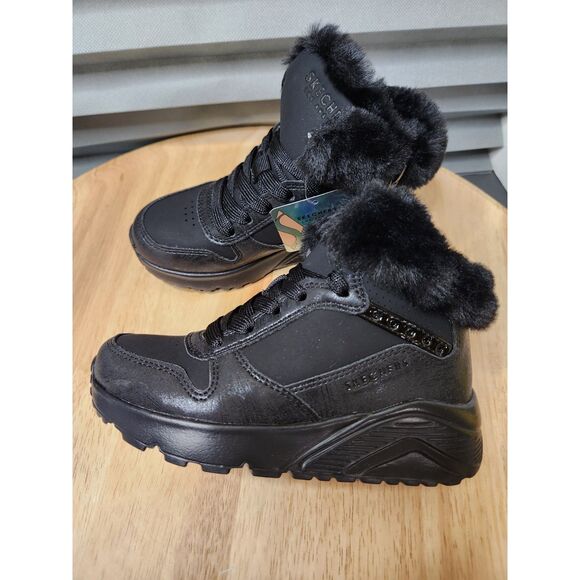 Skechers Street Uno Lite Girls Shoes – Size 11, Comfurt Collar & Memory Foam - Picture 5 of 10